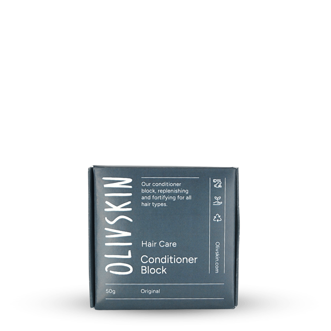 Olivskin Conditioner Block 50g for soft, smooth and manageable hair