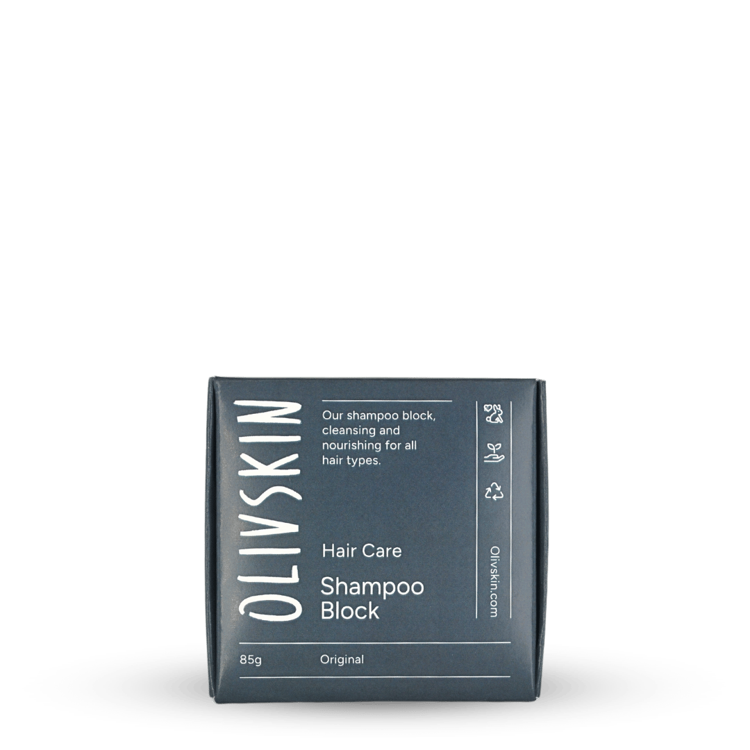 Olivskin Shampoo Block 85g for cleansing and nourishing hair