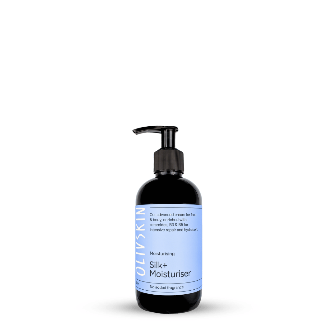 Olivskin Silk+ Moisturiser 250ml face and body moisturiser