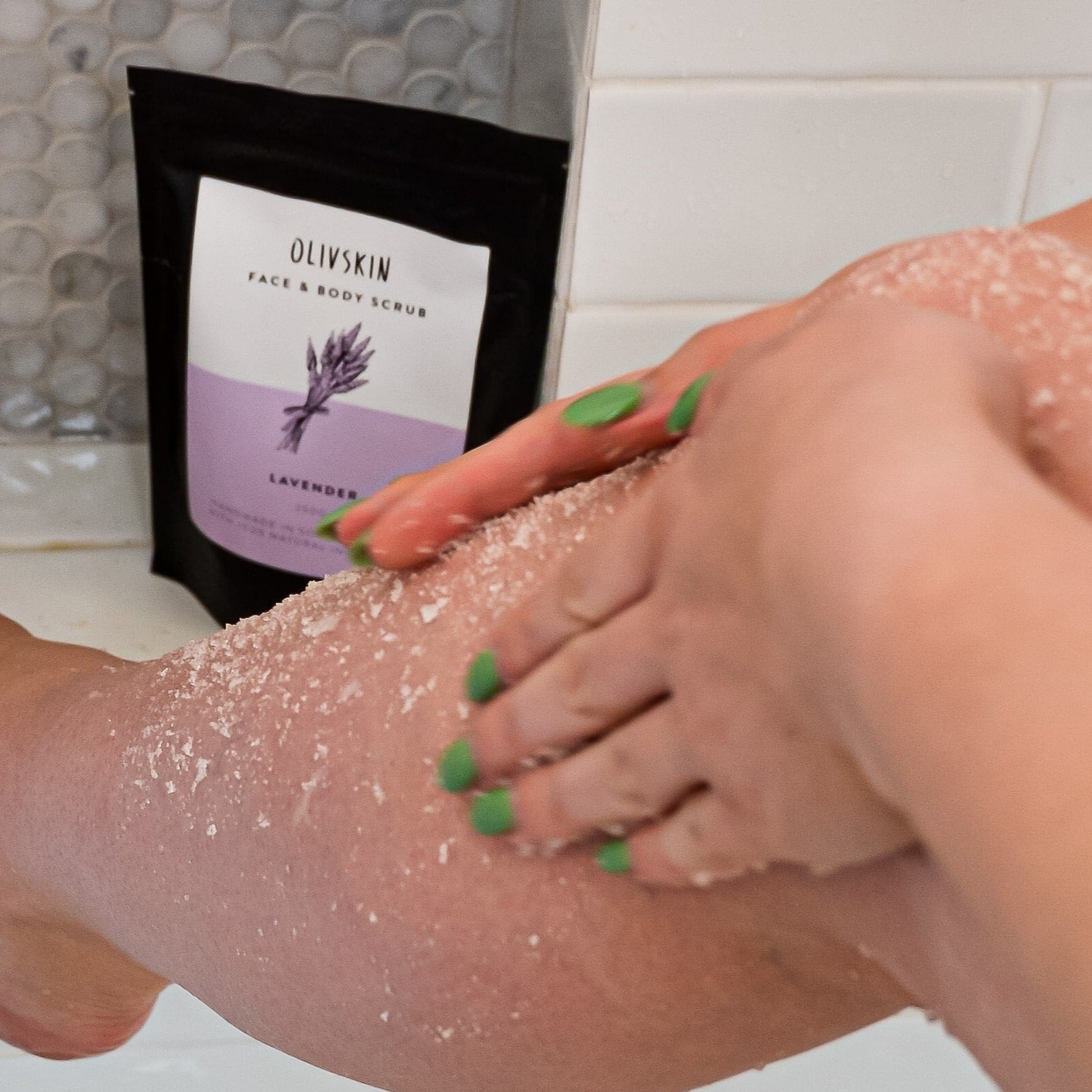 Lavender & Peppermint Body Scrub