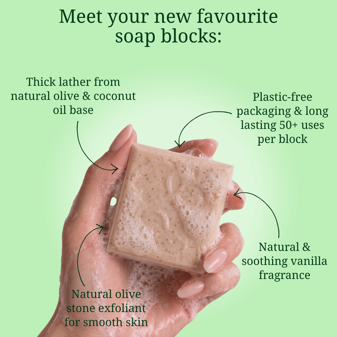 Vanilla Exfoliating Soap Block
